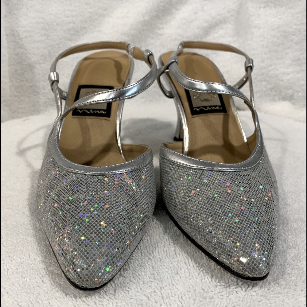 Nina low heels size 8